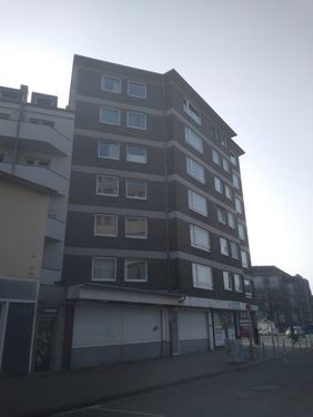Vor Sanierung: Ansicht von der Mindener Straße aus, Foto: Christina Seiler