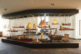 Im SchifffahrtMuseum auf dem Burgplatz lassen sich wieder spannende Geschichten rund um den Rhein und die Schifffahrt entdecken; Foto: Petra Warras
