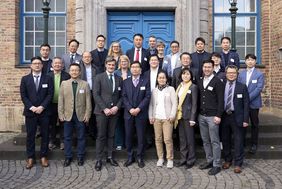 Koreanischer Unternehmerverein KEEN NRW e.V. zu Gast im Rathaus © Landeshauptstadt Düsseldorf, Claus Langer 