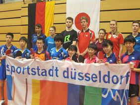 Teams aus Chiba und Düsseldorf