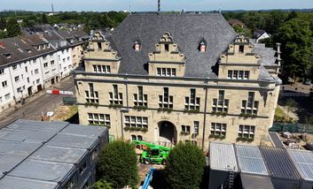 Benrather Rathaus erstrahlt in neuem Glanz