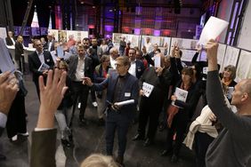 Neben dem Siegesentwurf wurden drei weitere Arbeiten mit Preisen ausgezeichnet sowie fünf Arbeiten mit einer Anerkennung gewürdigt. Foto: Ingo Lammert