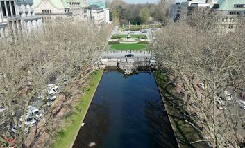 Frühjahrsputz an der Königsallee