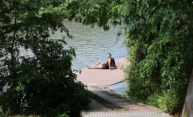 Die Renaturierung der Île du Ramier am Fluss Garonne in Toulouse – Sigerfoto Toulouse 2025 