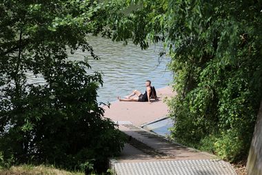 Die Renaturierung der Île du Ramier am Fluss Garonne in Toulouse – Sigerfoto Toulouse 2025 