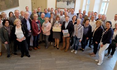 Der Kreistag Borken zu Gast im Rathaus. Foto: Wilfried Meyer