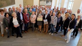 Der Kreistag Borken zu Gast im Rathaus. Foto: Wilfried Meyer