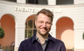 Der neue Leiter des Düsseldorfer Theatermuseums, Dr. Sascha Förster