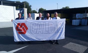 Das ÖKOPROFIT-Team der Caldic Deutschland GmbH