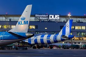 Der Flughafen Düsseldorf - Spitzenplätze im Ranking, Motor für die Region. © Flughafen Düsseldorf, Andreas Wiese 