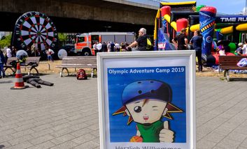 Präsentation Olympic Adventure Camp 2019 © Landeshauptstadt
Düsseldorf/Uwe Schaffmeister
