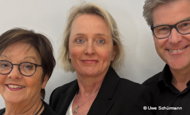 Ulrike Schlottbohm, Mechtild Lendermann und Uwe Schürmann