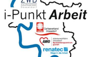 Übersicht und Logos von i-Punkt-Arbeit in Düsseldorf