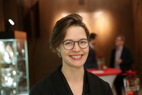 Förderpreisträgerin für Bildende Kunst 2019: Medienkünstlerin Hedda Schattanik; Foto: Ingo Lammert