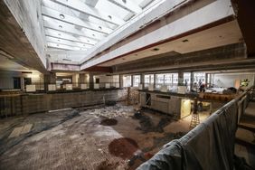 Die Gebäudehülle des Bestandsgebäudes wird nach energetischen Vorgaben erneuert, und die technischen Anlagen werden ausgebaut. Foto: Melanie Zanin