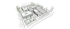 Die Landeshauptstadt Düsseldorf investiert 48,85 Millionen Euro für den Neubau der Schulgebäude und die Dreifachsporthalle.