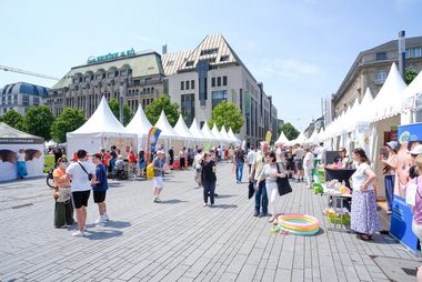 Impressionen von der 5. Düsseldorfer Ehrenamtsmesse, Fotos: Michael Gstettenbauer.