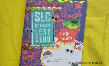 Foto von SommerLeseClub Leselogbuch mit Dekomaterial