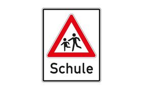 Symbolbild: Achtung Schule