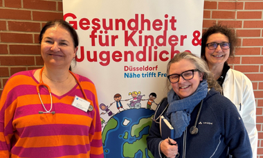 Drei Ärztinnen aus der Abteilung Prävention und Gesundheitsförderung