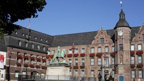 Rathaus der Landeshauptstadt Düsseldorf; Foto: Lammert