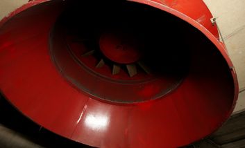 Rheinufertunnel: Austausch der riesigen Axialventilatoren