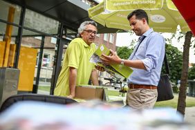 Vorstellung der Radschlag-Kampagne zur Förderung des Radverkehrs