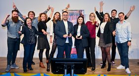 Finalisten des Next Award 2025 © Landeshauptstadt Düsseldorf 