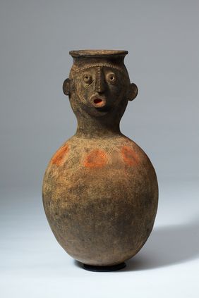 Seelengefäß, Grenzgebiet Nigeria/Kamerun, Anfang 20. Jh. Foto: Horst Kolberg, Neuss
