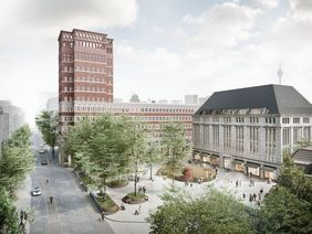 Animation von neu gestaltetem Heinrich-Heine-PLatz 