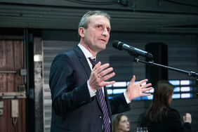 Oberbürgermeister Thomas Geisel eröffnete die Veranstaltung. 
