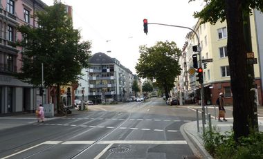 Foto von der Moltkestraße