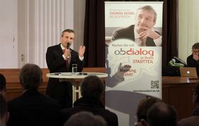 OB-Dialog mit Oberbürgermeister Thomas Geisel