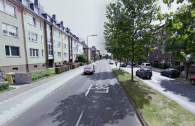 Die Fahrbahn des Straßenzuges Klein Eller - Bernburger Straße wird zwischen Am Turnisch und Karlsruher Straße mit einem neuen Belag aus lärmoptimiertem Asphalt versehen; alle Fotos: Amt für Verkehrsmanagement