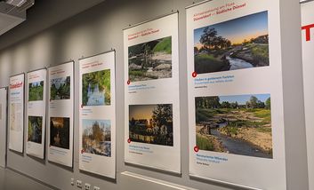 Ausstellung in der Zentralbibliothek am KAP 1