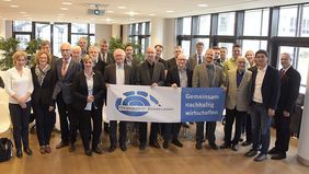 Gruppenbild Ökoprofit-Zwischenbilanz 2017