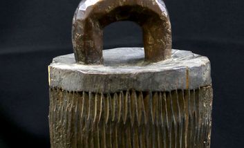 Holzgefäß, Bamun (Kamerun), © Aquazoo Löbbecke Museum
