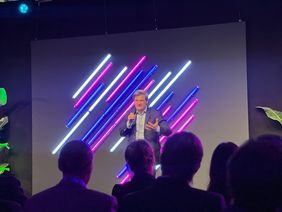 Wirtschaftsdezernent Christian Zaum auf dem Navigator Festival 2025 © LHD 