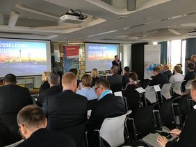"Düsseldorf – the hidden champion" was the title of the presentation held by Mayor Thomas Geisel