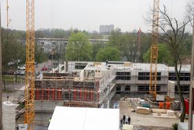 Das Heinrich-Hertz-Berufskolleg bekommt einen Erweiterungsneubau. Foto: Ingo Lammert