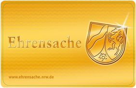 Die Ehrenamtskarte NRW (Vorderseite)