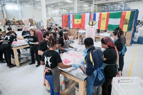 Die LUSH-Manufaktur in Düsseldorf