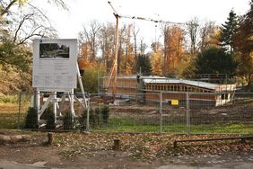 Die neue Waldschule wird voraussichtlich im Mai 2019 fertiggestellt. Foto: David Young