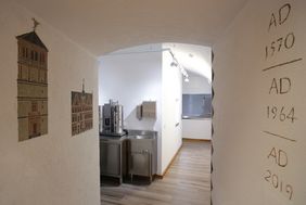Der Rathauskeller ist inklusive der Küche umfassend modernisiert worden und kann künftig gastronomisch genutzt werden; Foto: Lammert