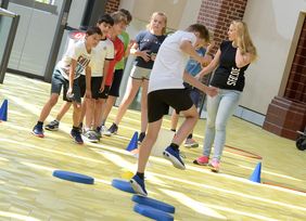 Bei Kids in Action können Kinder viele Sportarten ausprobieren; Foto: Meyer