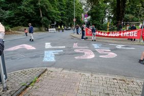 Düsseldorf: 2. Etappe der Tour de France. Foto: Uwe Schaffmeister