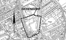 Blick auf das Areal 'Ulmer Höh'- Südteil', hier können jetzt bis zu 215 neue Wohneinheiten entstehen