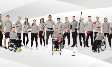 18 Mitglieder, 8 Sportarten, 1 Traum - die Sportstadt Düsseldorf unterstützt Top-Athletinnen und Athleten auf ihrem Weg zu den Olympischen und Paralympischen Spielen. © Team 21 Sportstadt Düsseldorf
