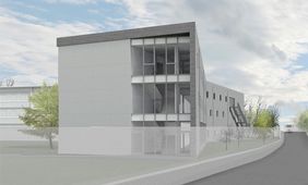 Animation des Erweiterungsbaus für das Max-Planck-Gymnasium
