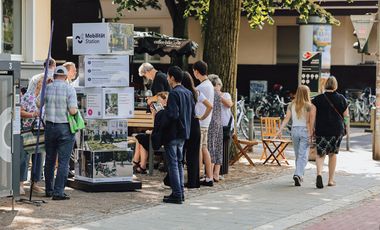Mobilitätsstation Münsterplatz © Landeshauptstadt Düsseldorf